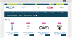 Desktop Screenshot of obchod.poor.cz